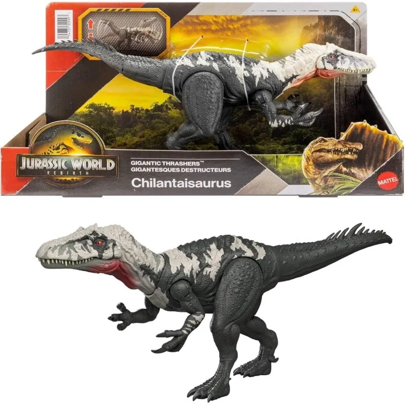 Figura Chilantaisaurus Jurassic World Rebirth Articolata 35 cm - immagine 1