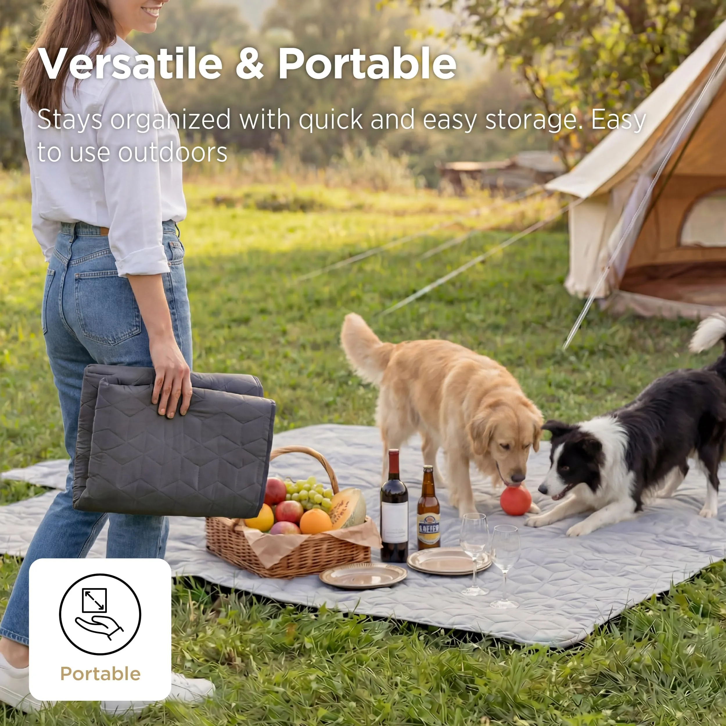 Bedsure Copridivano Impermeabile per Cane, Coperta per Cani, 173x208 cm - immagine 5
