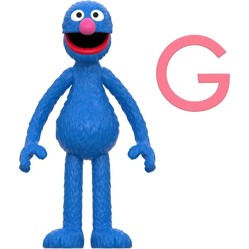 Figura Grover Barrio Sésamo 6 cm Collezione Mundo Series - immagine 1