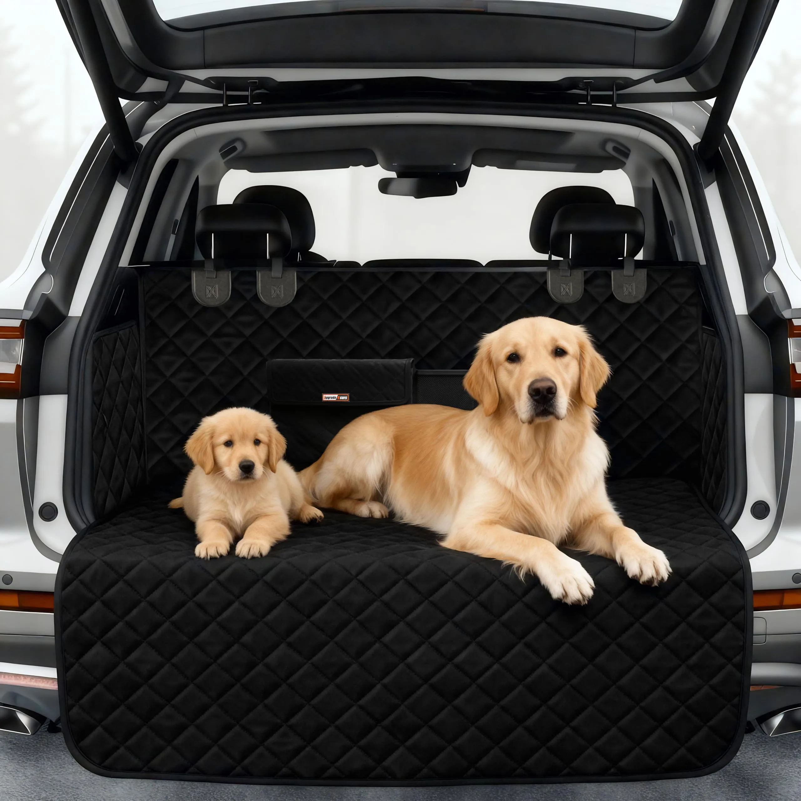 Upgrade4cars Telo Bagagliaio Cani Premium Imbottito con Paraurti Accessori - immagine 1