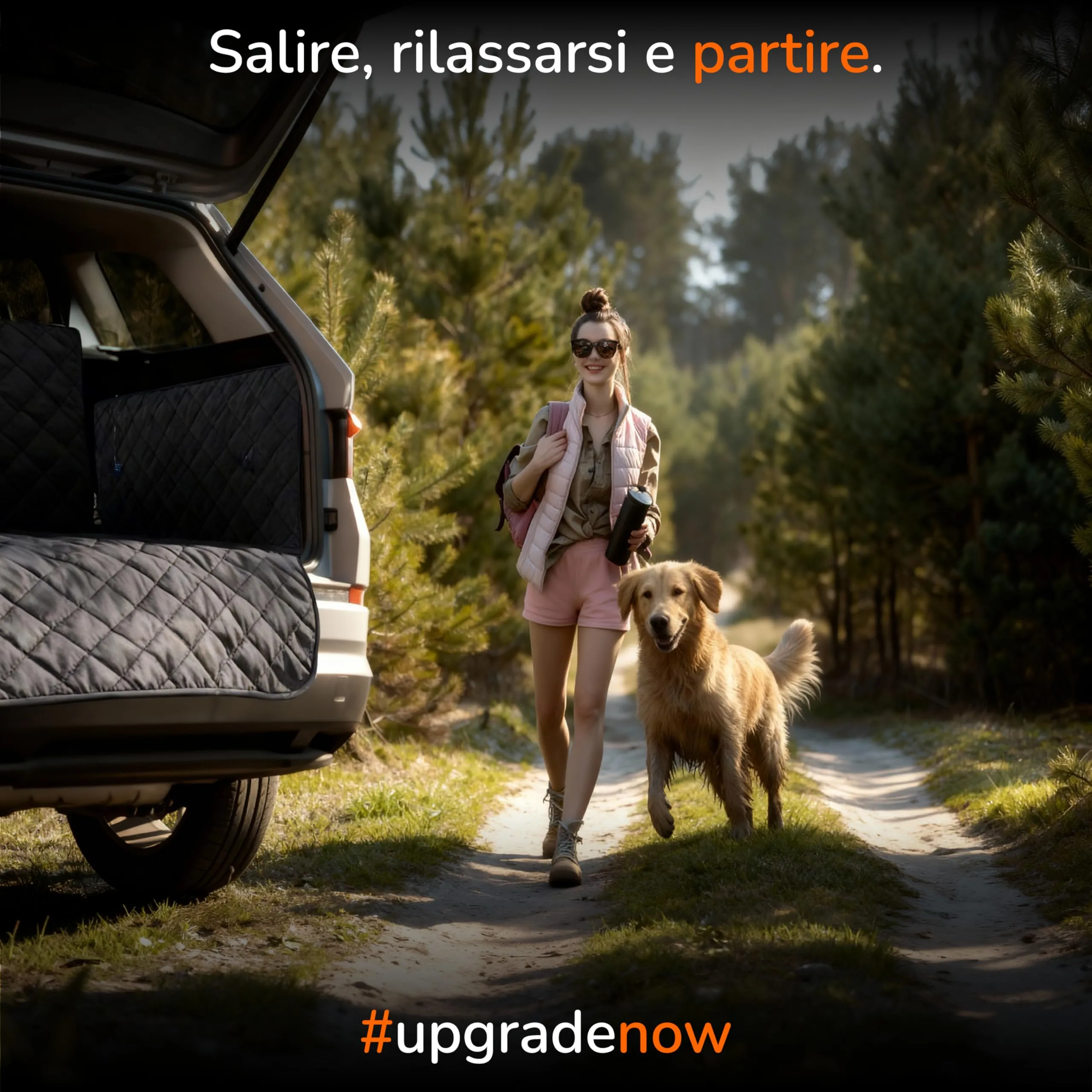 Upgrade4cars Telo Bagagliaio Cani Premium Imbottito con Paraurti Accessori - immagine 7