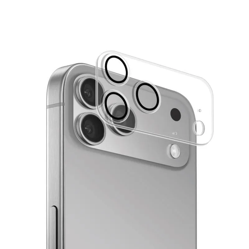 Protettore obiettivo Puro iPhone 17 Pro vetro temperato trasparente - immagine 1