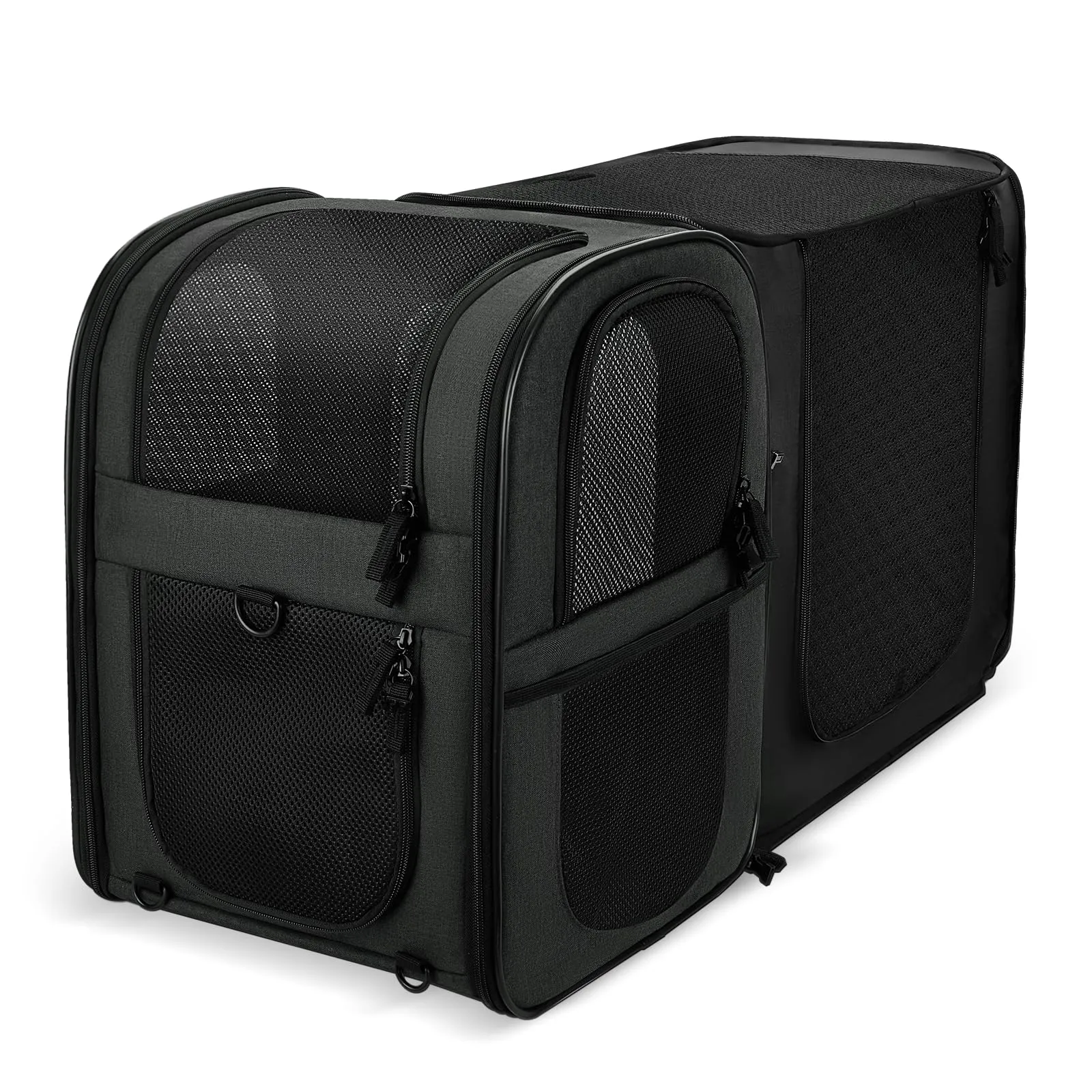 Apollo Walker Mochila extensible para gatos y perros negra Nero - immagine 1