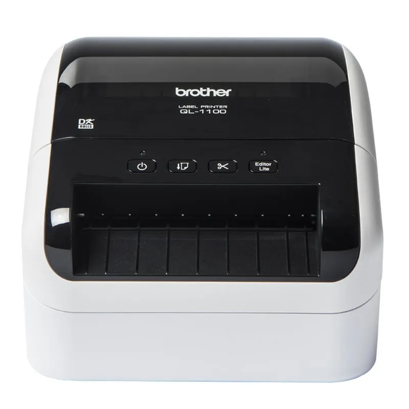 Brother QL-1100 stampante per etichette (CD) Termica diretta 300 x 300 DPI 69 mm/s Cablato DK - immagine 1