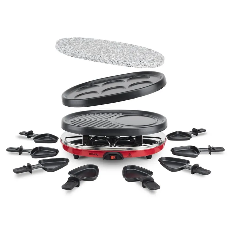 HKoenig RP412 Raclette/Grill 4 in 1 900W - immagine 1