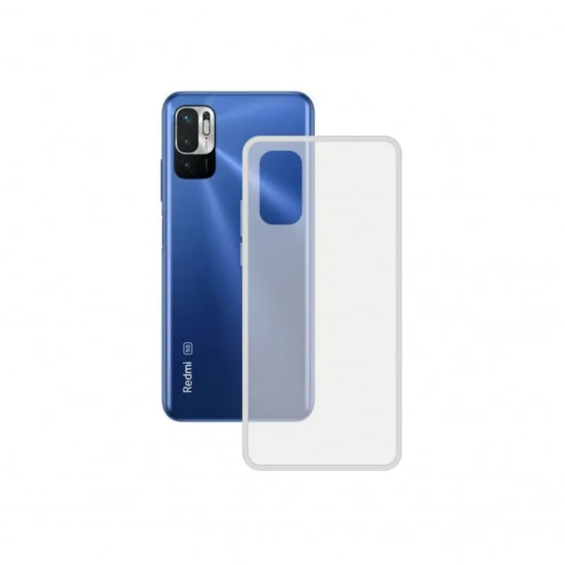 Custodia in TPU trasparente Flex Ksix per Xiaomi Redmi Note 10 5G - immagine 1