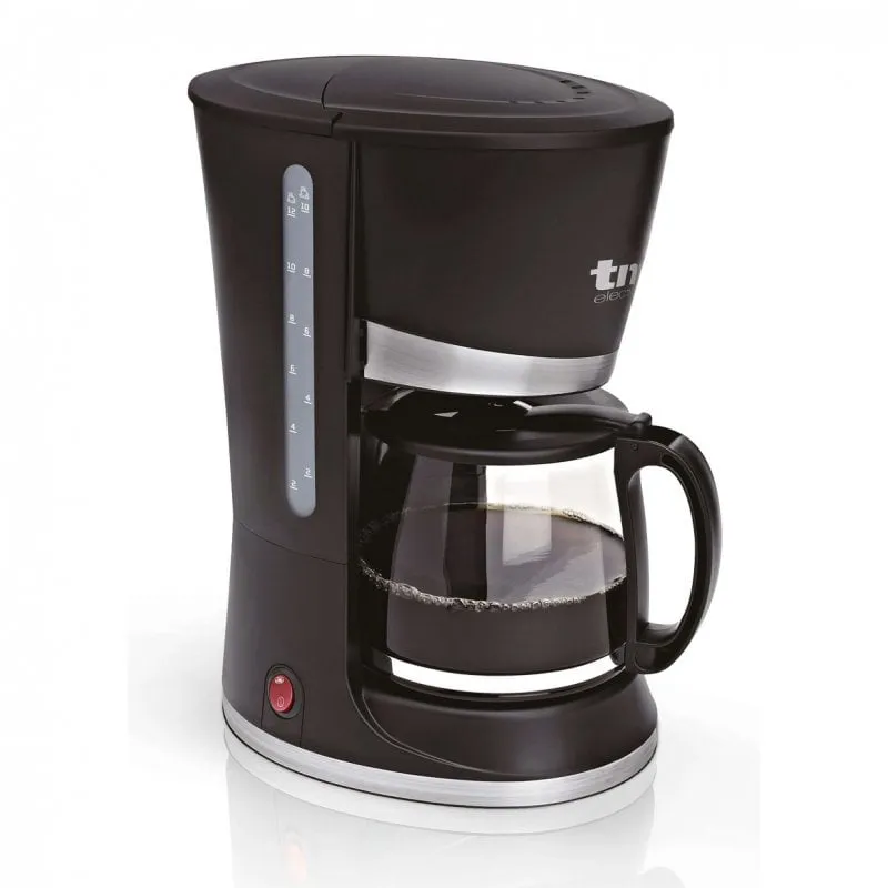 Macchina per caffè americano TM Electron 10 tazze 800 W Nera - immagine 1
