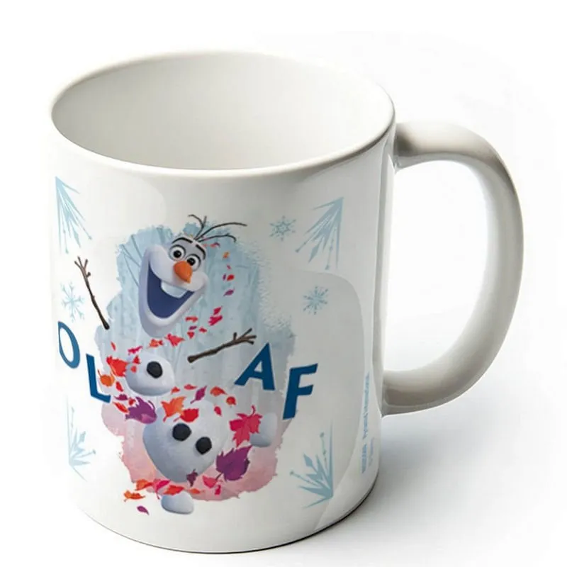 Tazza in ceramica piramidale Disney Frozen 2 Olaf Jump - immagine 1
