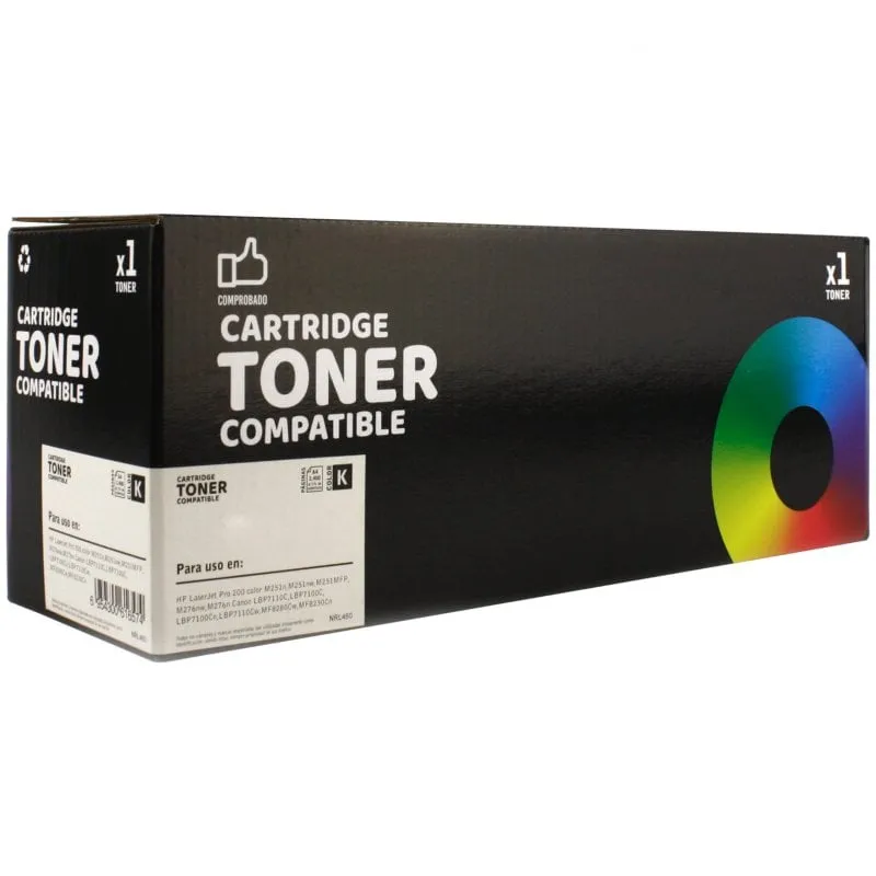 Cartuccia toner Tinvend compatibile con HP CF542X giallo - immagine 1