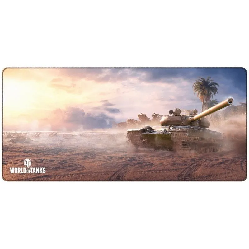 Tappetino per mouse FS Holding Ltd World of Tanks Vz. 55 con illustrazione dettagliata e bordi cuciti antiscivolo. - immagine 1