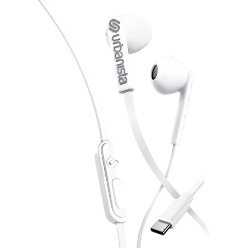 Auricolari Urbanista San Francisco Alámbrico Llamadas/Música Bianco 0,85 m USB Tipo C - immagine 1