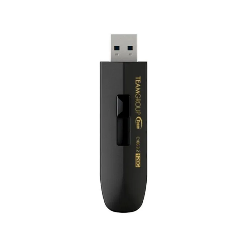 Chiavetta USB Team Group C186 128GB USB 3.2 Gen 1 Deslizar Nero - immagine 1