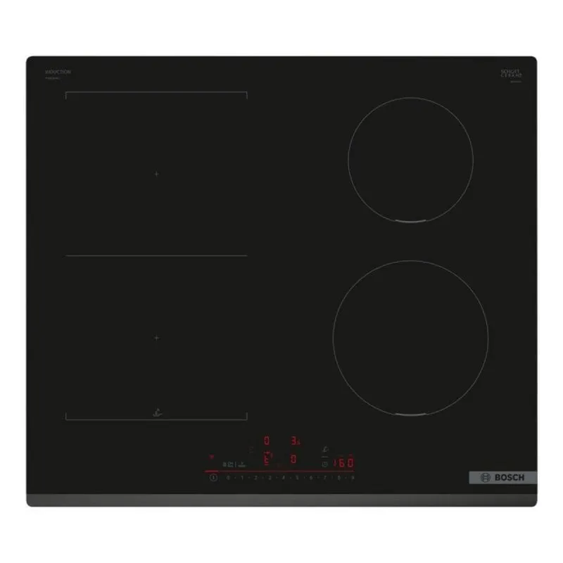 Piastra a induzione Bosch PVS631HC1E 4 zone 59,2 cm nero integrata touch - immagine 1