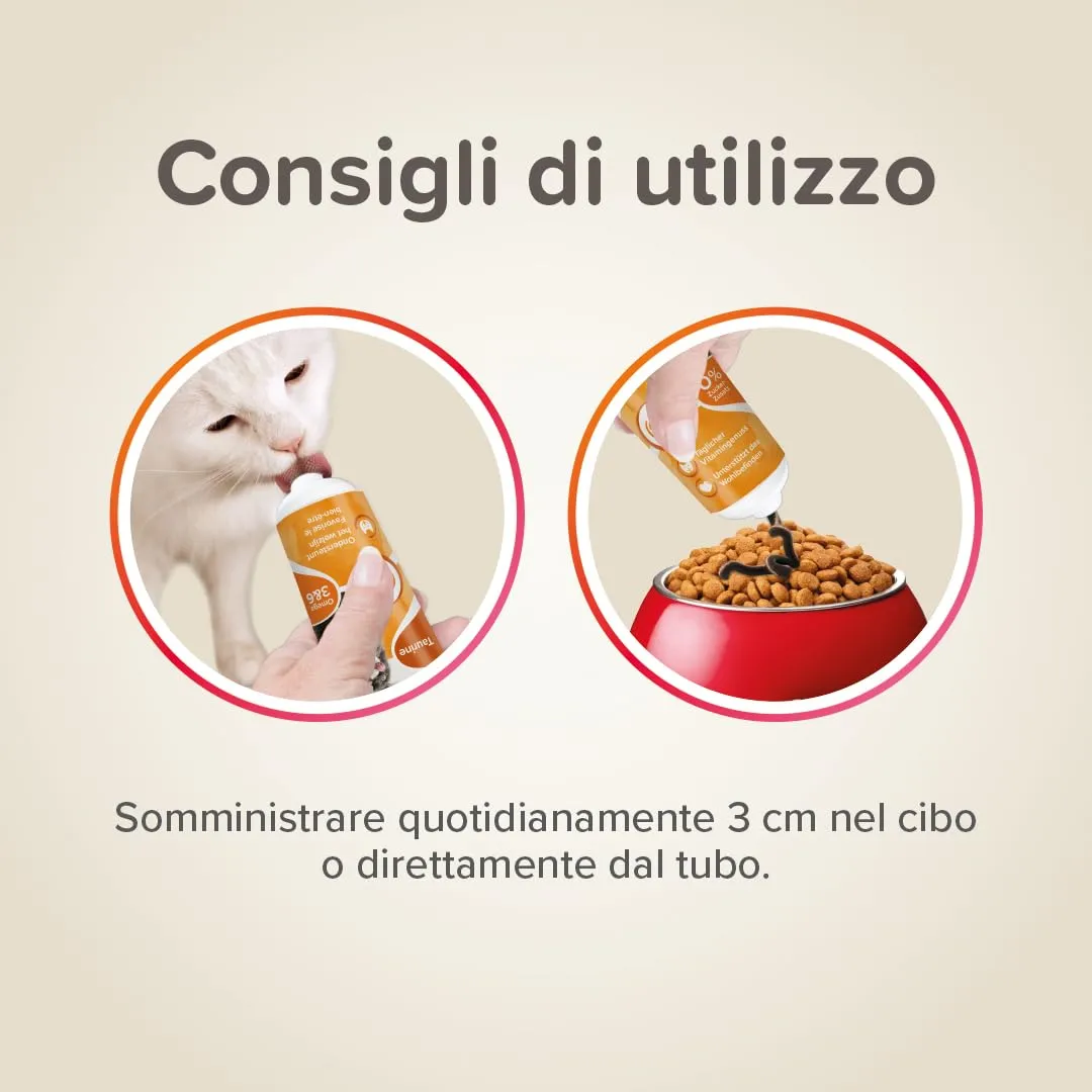 Beaphar, Pasta Multivitaminica per Gatti, Snack Quotidiano Gustoso Ricco di Vitamine e Minerali, Supporta la Salute di Cuore e Vista, Migliora la Brillantezza del Pelo, Tubetto 100 g - immagine 4