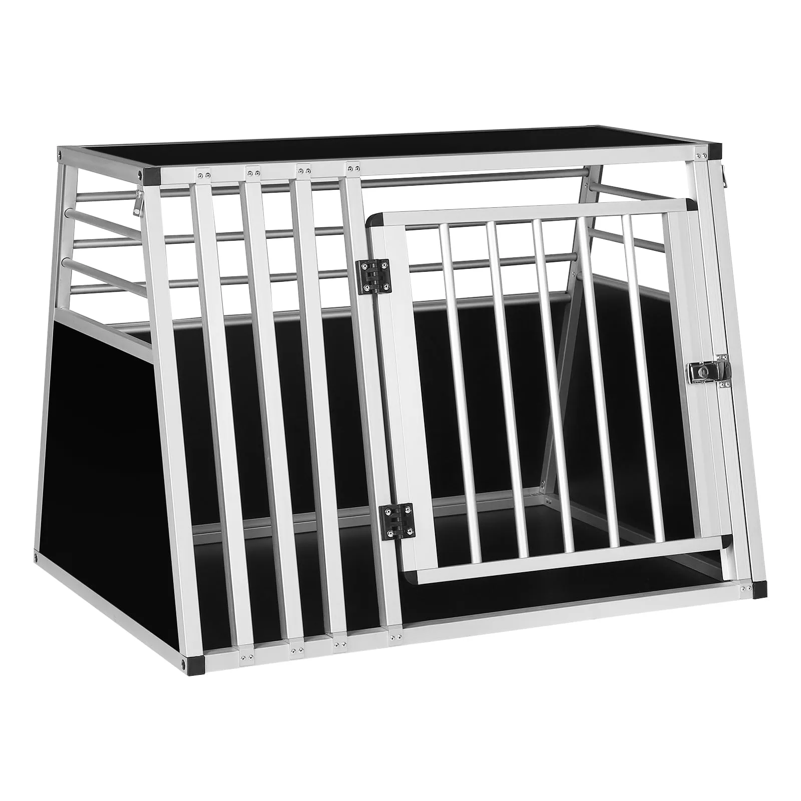 EUGAD Trasportino per Cani Auto, Kennel Cane Grande in Alluminio - immagine 1