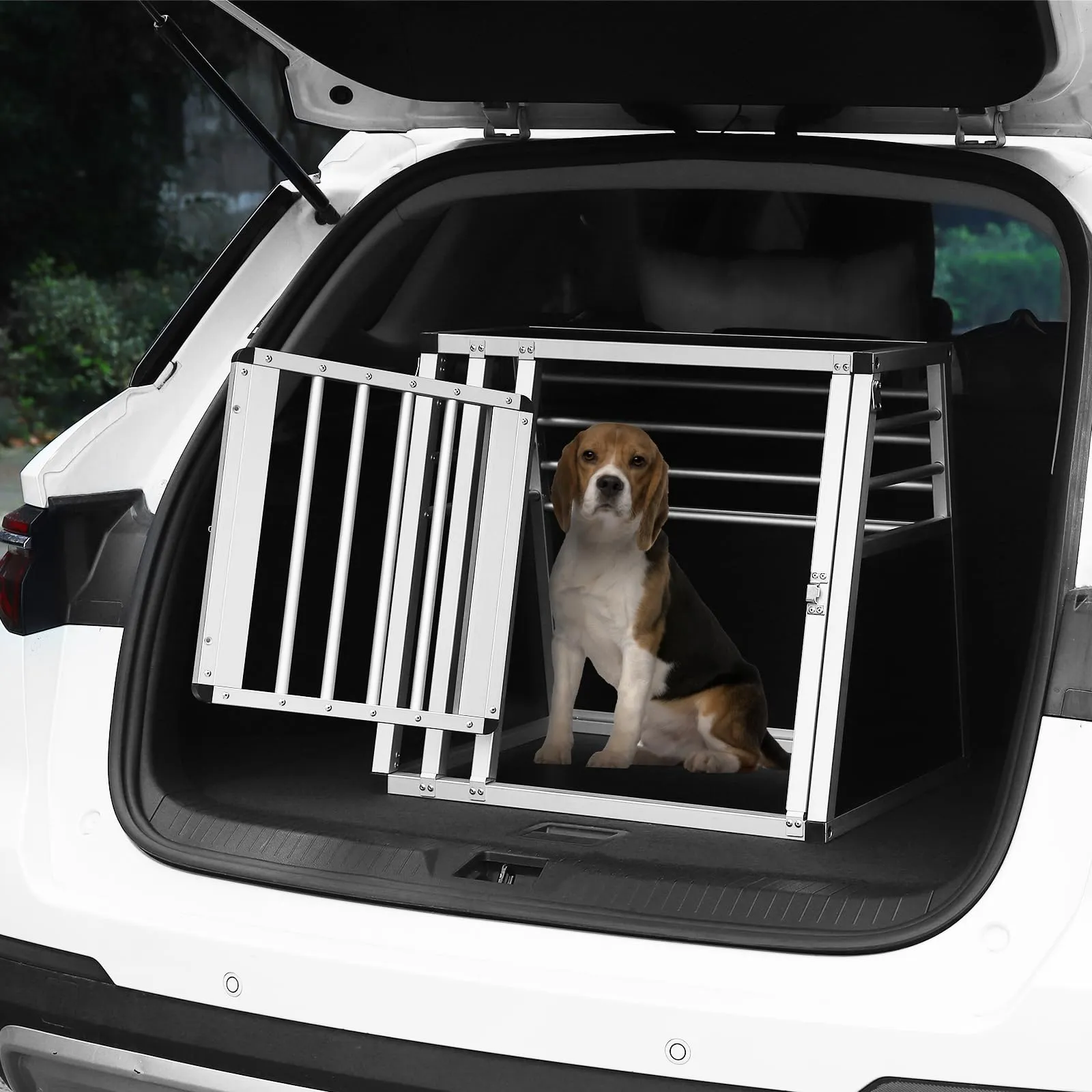 EUGAD Trasportino per Cani Auto, Box Trasporto Cane Taglia Media Piccola - immagine 2