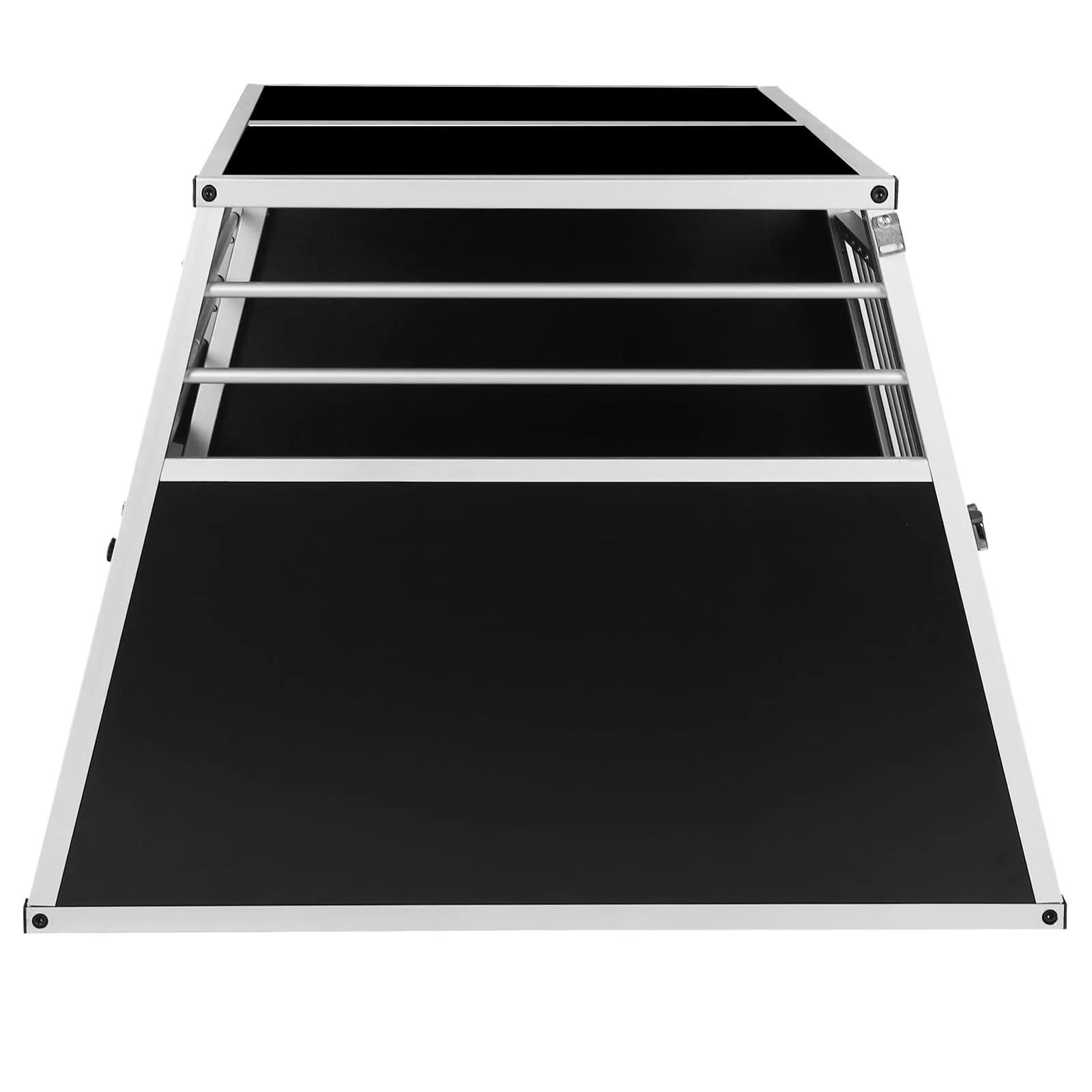 EUGAD Trasportino Doppio per Cani Auto, Kennel Cane Grande 97x92x66cm - immagine 6