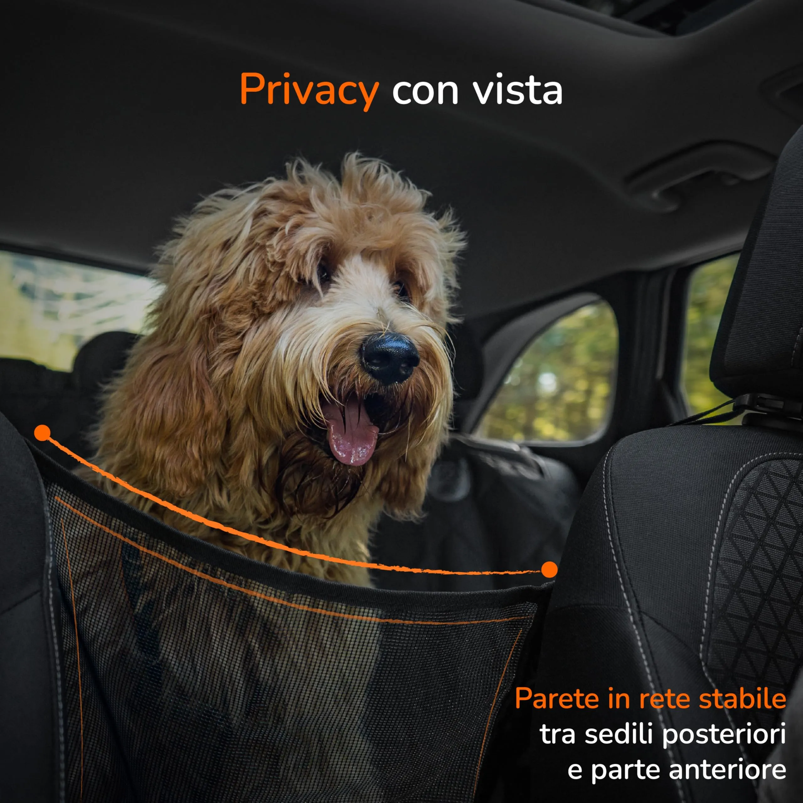 Upgrade4cars Coperta Auto per Cani Impermeabile & Imbottita Accessori - immagine 6