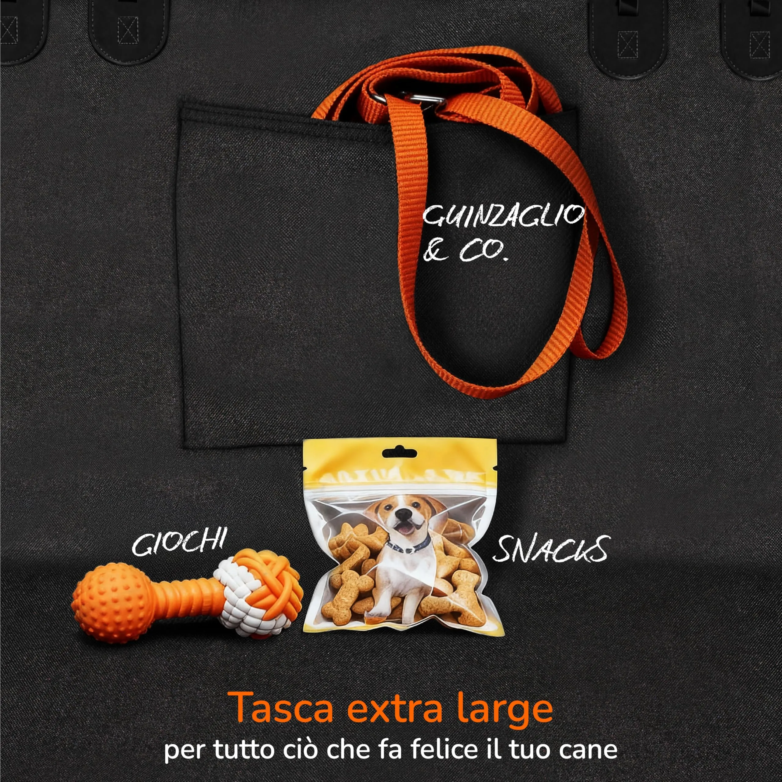 Upgrade4cars Telo Bagagliaio Cani con Protezione Paraurti Accessori Auto - immagine 6