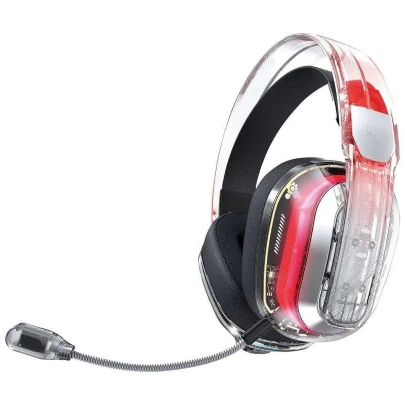 Auricolari Indeca Crystal wireless 2.4 GHz e Bluetooth per gaming multipiattaforma con microfono staccabile neri - immagine 1