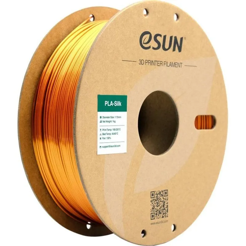 Filamento PLA eSUN PLA-Silk 1,75 mm Rame Finitura Effetto Seta - immagine 1