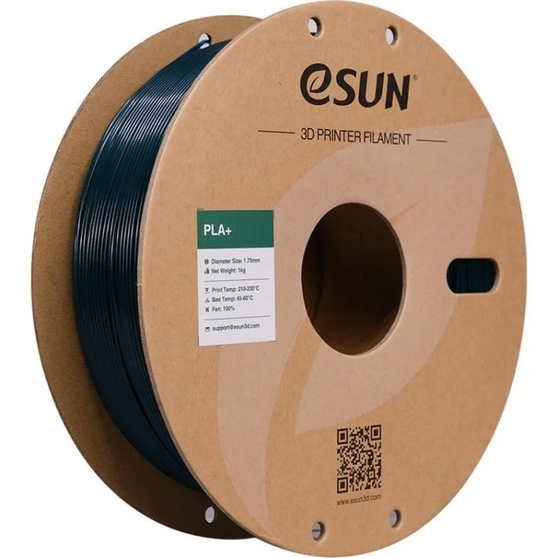 Filamento PLA+ eSUN PLA+175G1P1 Verde 1,75 mm Alta Tenacità Compatibile - immagine 1