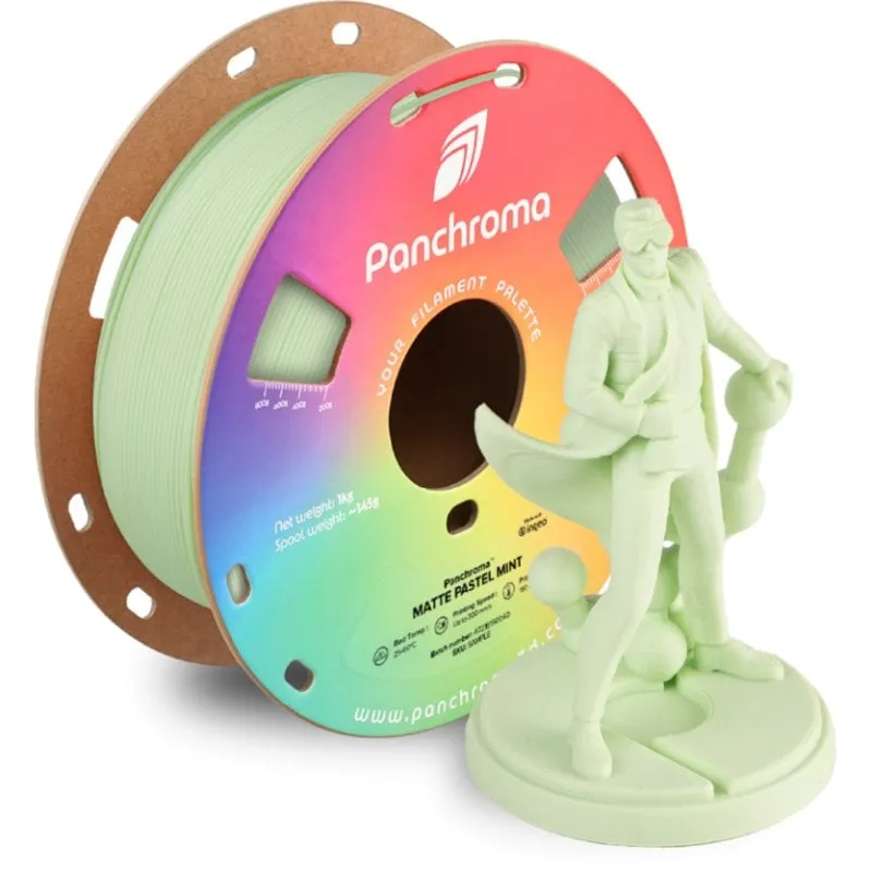 Filamento PLA Polymaker Panchroma Matte Verde 1,75 mm Opaco Alta Adesione - immagine 1