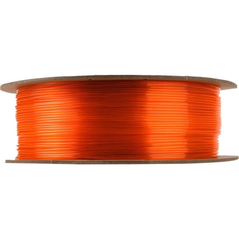 Filamento PETG eSUN PETG175T-O1P1 Arancione 1,75 mm Trasparente Alta Resistenza - immagine 1