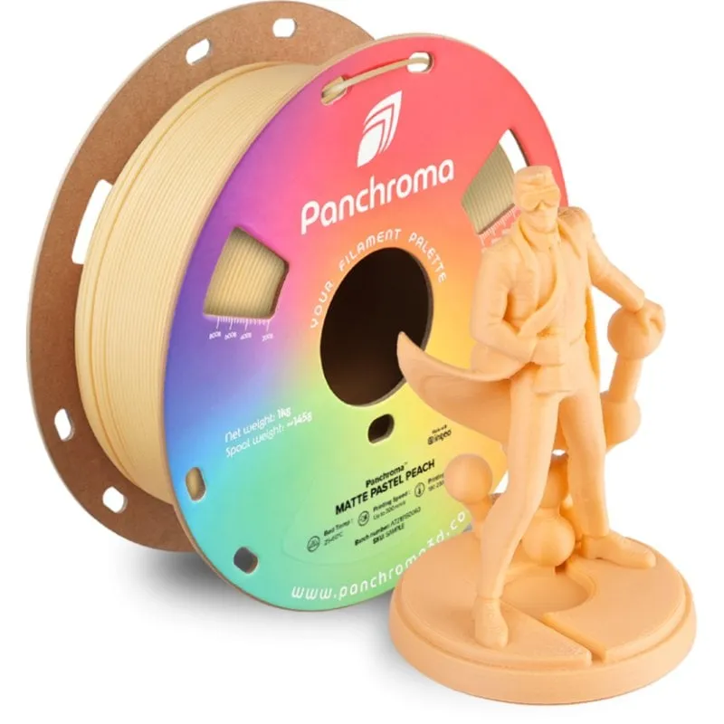 Filamento PLA Polymaker Panchroma CA04033 Arancione 1,75 mm Superficie Opaca - immagine 1