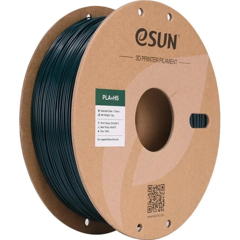 Filamento PLA eSUN PLA+HS175G1P1 Verde 1,75 mm Alta Velocità - immagine 1