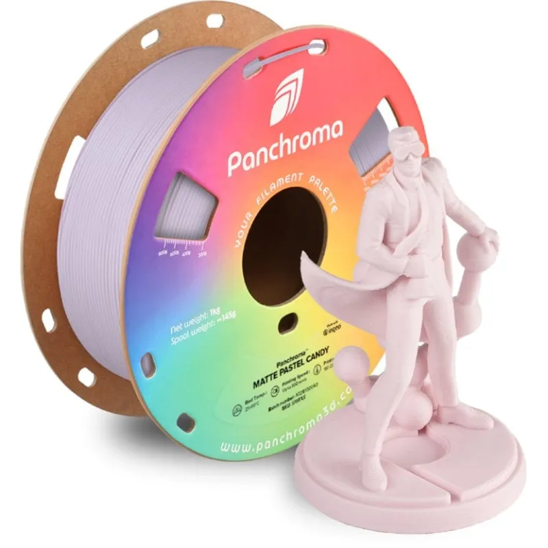 Filamento PLA Polymaker Panchroma Matte Rosa 1,75 mm Superficie Opaca - immagine 1