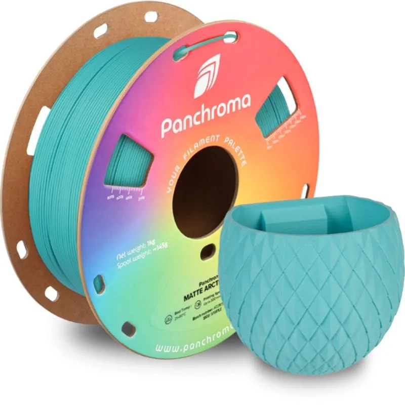 Filamento PLA Polymaker Panchroma Matte Turquesa 1,75 mm Superficie Opaca - immagine 1