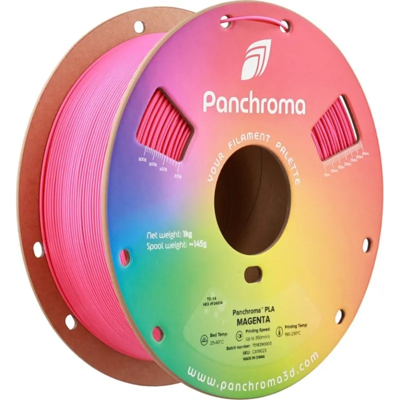 Filamento PLA Polymaker Panchroma Basic Rosa 1,75 mm Alta Velocità - immagine 1