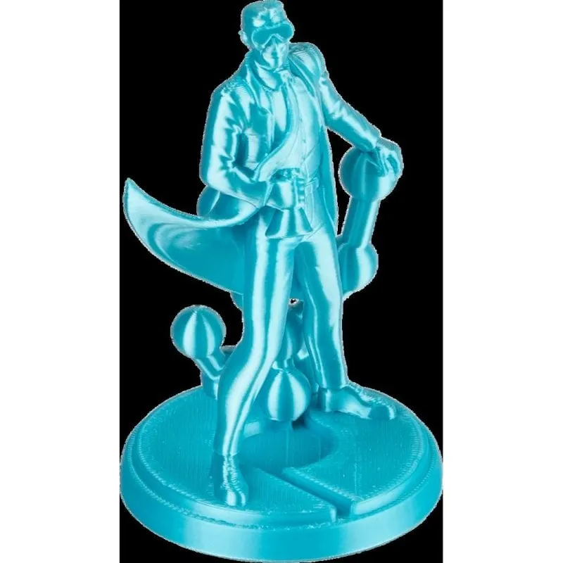 Filamento PLA Polymaker Panchroma Silk Blu 1,75 mm Finitura Satinata Facile Stampa - immagine 1