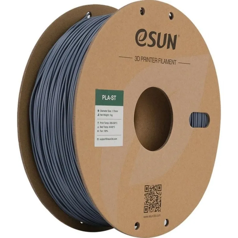 Filamento PLA eSUN PLA-ST Grigio/Argento 1,75 mm Alta Tenacità Meccanica - immagine 1