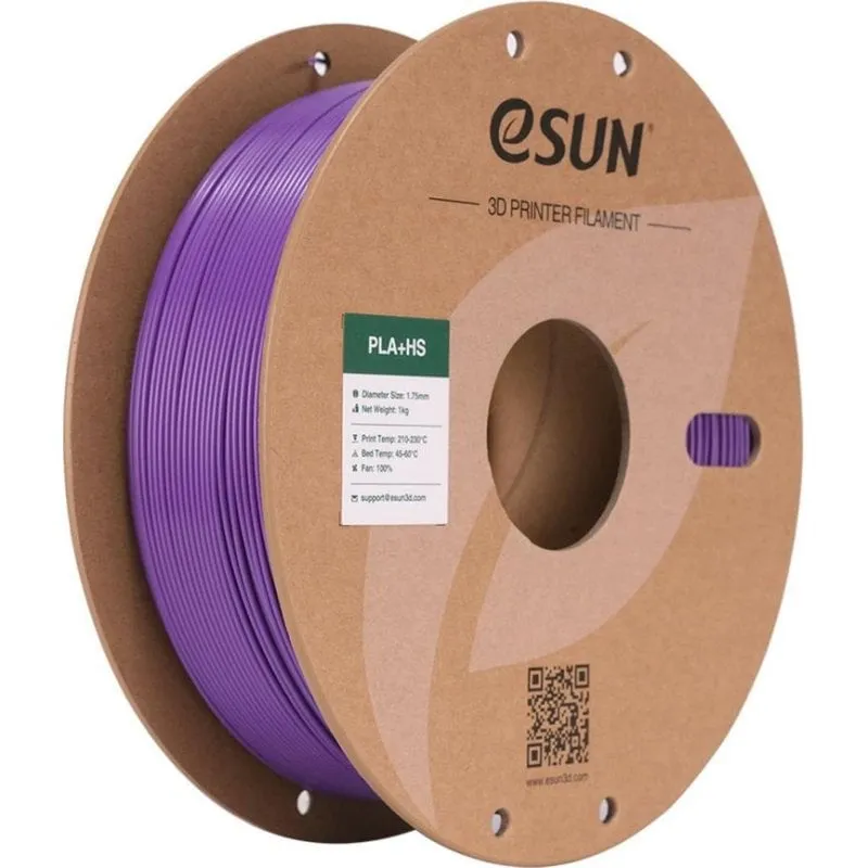 Filamento PLA eSUN PLA+HS175Z1P1 Viola 1,75 mm Alta Velocità Dettaglio - immagine 1