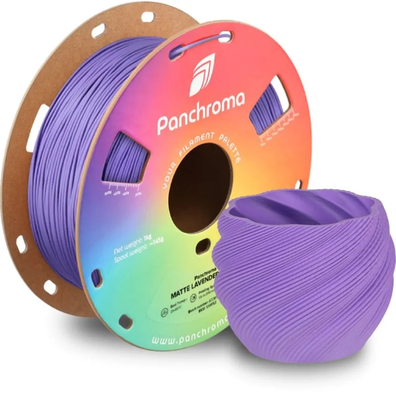 Filamento PLA Polymaker Panchroma Matte Violetta 1,75 mm Superficie Opaca - immagine 1