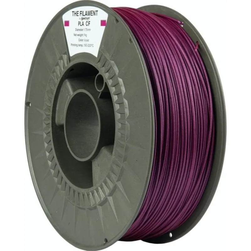 Filamento PLA Carbon The Filament TF-24097 Viola 1,75 mm Matte Alta Resistenza - immagine 1