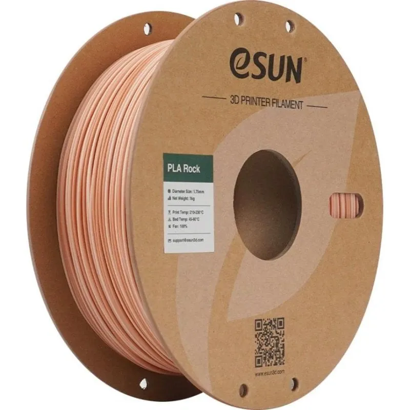 Filamento PLA eSUN PLA-Rock Multicolor 1,75 mm Superficie Effetto Pietra Bicolore - immagine 1