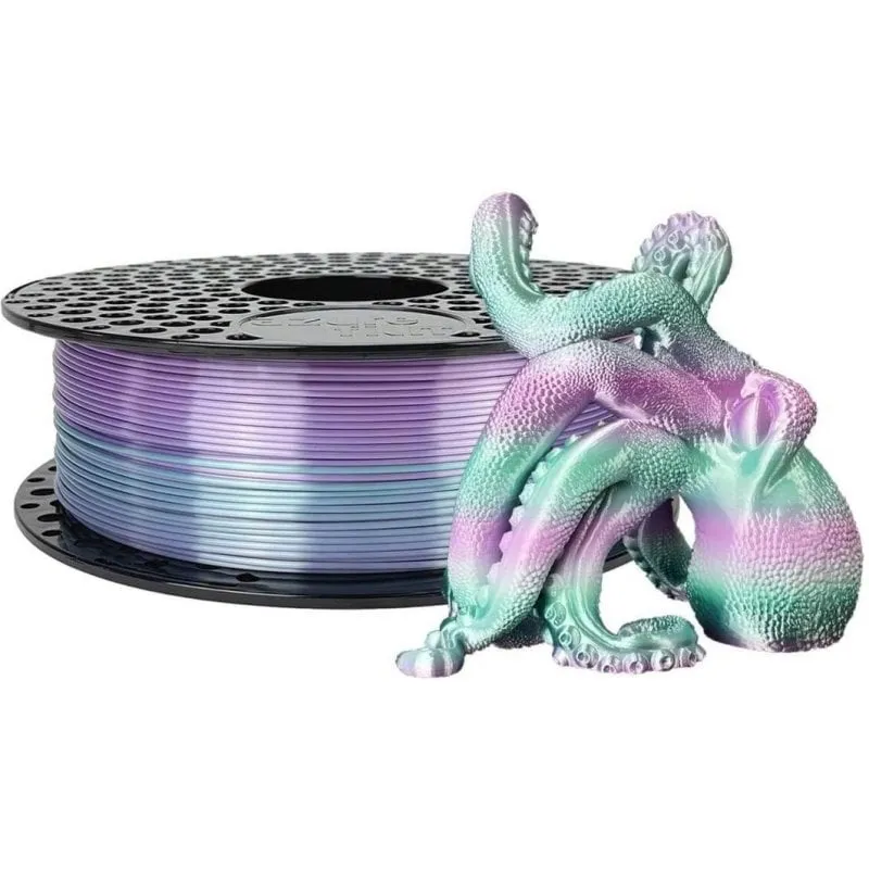 Filamento PLA AzureFilm FL171-6145 Rainbow Multicolore 1,75 mm Effetto Seta - immagine 1