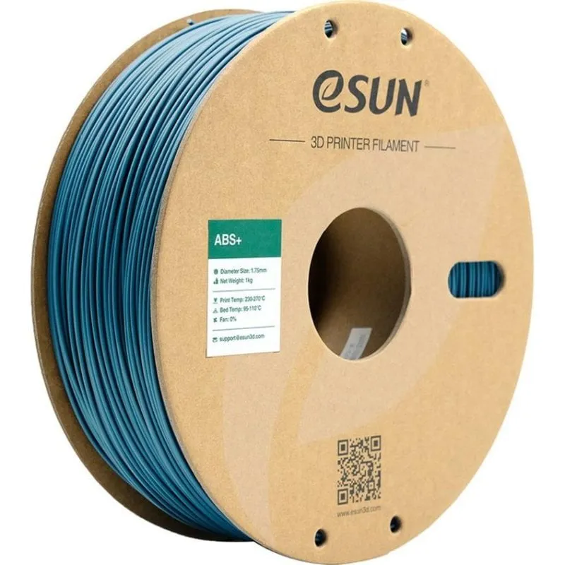 Filamento ABS eSUN ABS+ ABS+175H1P1 Grigio/Argento 1,75 mm Alta Resistenza - immagine 1