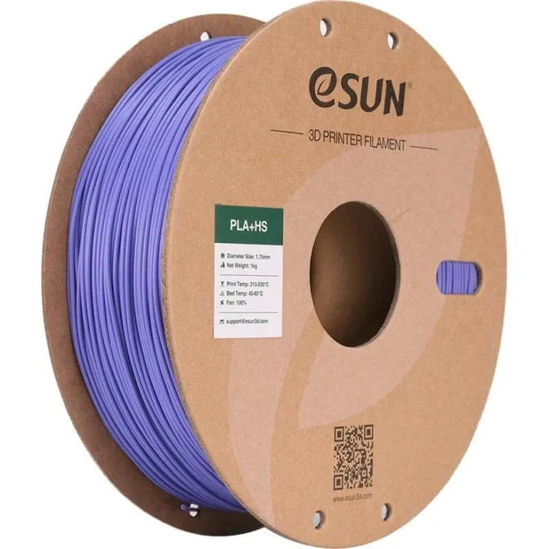 Filamento PLA eSUN PLA+HS175O-VP1P1 Viola 1,75 mm Alta Velocità Raffreddamento Rapido - immagine 1