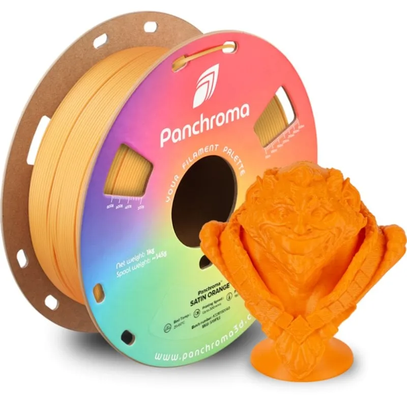 Filamento PLA Polymaker Panchroma CA05005 Arancione 1,75 mm Satinato Facile Stampa - immagine 1