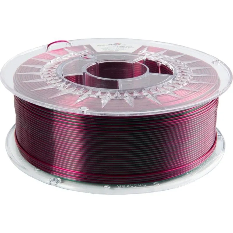 Filamento PLA Spectrum 81407 Magic Silk Multicolore 1,75 mm Effetto Seta Stampa Facile - immagine 1