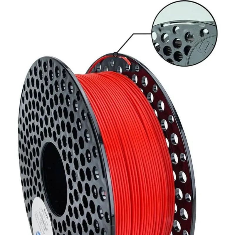 Filamento ABS AzureFilm FAP171-3020 Rosso 1,75 mm Alta Resistenza Calore - immagine 1