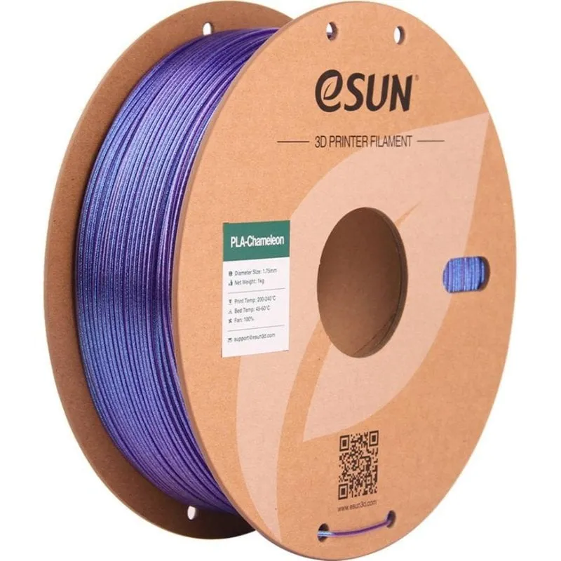 Filamento PLA eSUN PLA-CM175O-NP1P1 Viola Cangiante 1,75 mm Facile Stampa - immagine 1