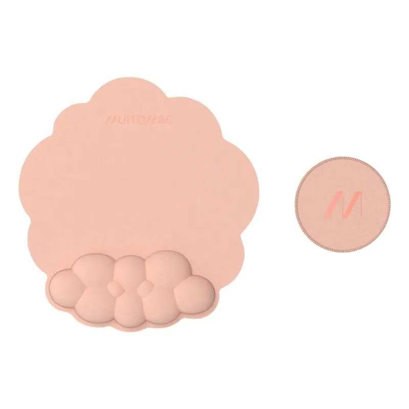 Tappetino Muitomas MOUSEPADPF Peach Supporto Polso Set 2 Pezzi - immagine 1