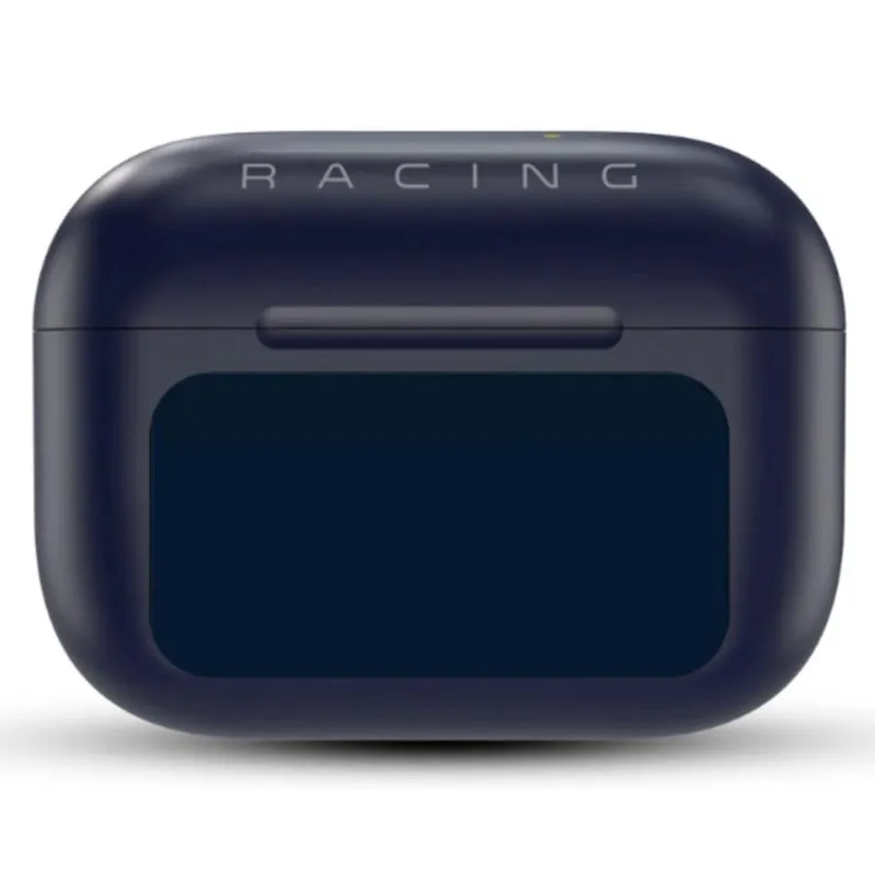 Auricolari Red Bull Racing RDBTWSLED wireless Bluetooth con Cancellazione Rumore, 4 microfoni e display LED, blu scuro - immagine 1