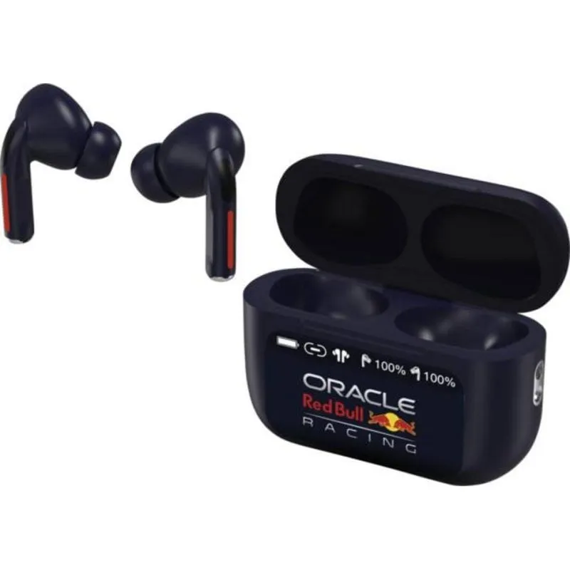 Auricolari Red Bull Racing RDBTWS wireless Bluetooth ANC per chiamate e musica blu scuro - immagine 1
