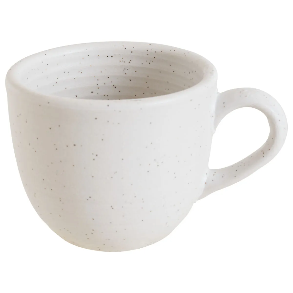 6x Bonna Tazza da espresso Liora Ripple; 100 ml, 5.4 cm (H); bianco; 6 pz. / Pacco - immagine 1